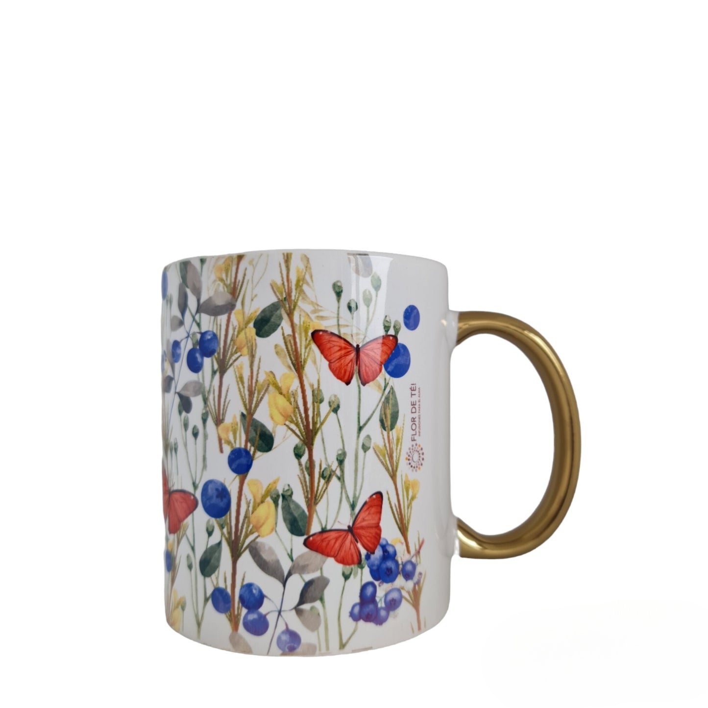 Tazón Ilustrado Libertad de Flor de Té