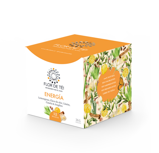 Infusión de Lemongrass, Clavo de olor, Limón, Canela y Jengibre. ENERGIA