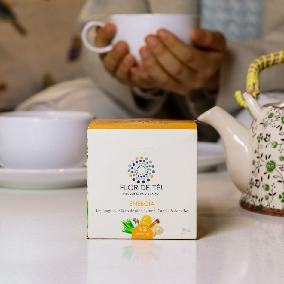ENERGÍA - Infusión de Lemongrass, Clavo de olor, Limón, Canela y Jengibre.