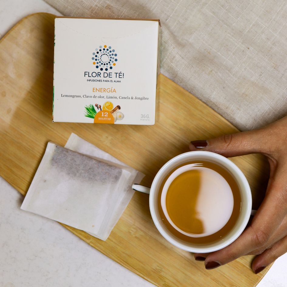 ENERGÍA - Infusión de Lemongrass, Clavo de olor, Limón, Canela y Jengibre.