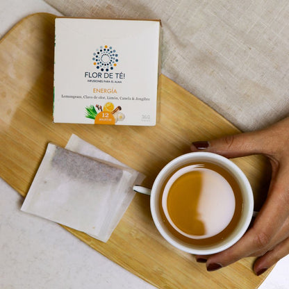 ENERGÍA - Infusión de Lemongrass, Clavo de olor, Limón, Canela y Jengibre.