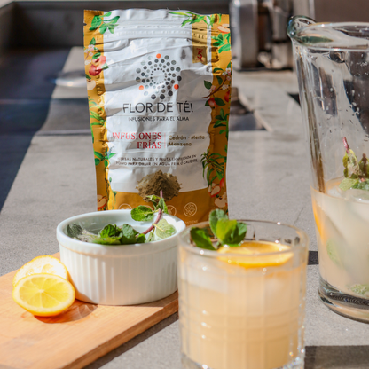 Infusión fría en polvo: Cedrón, Menta y Manzana