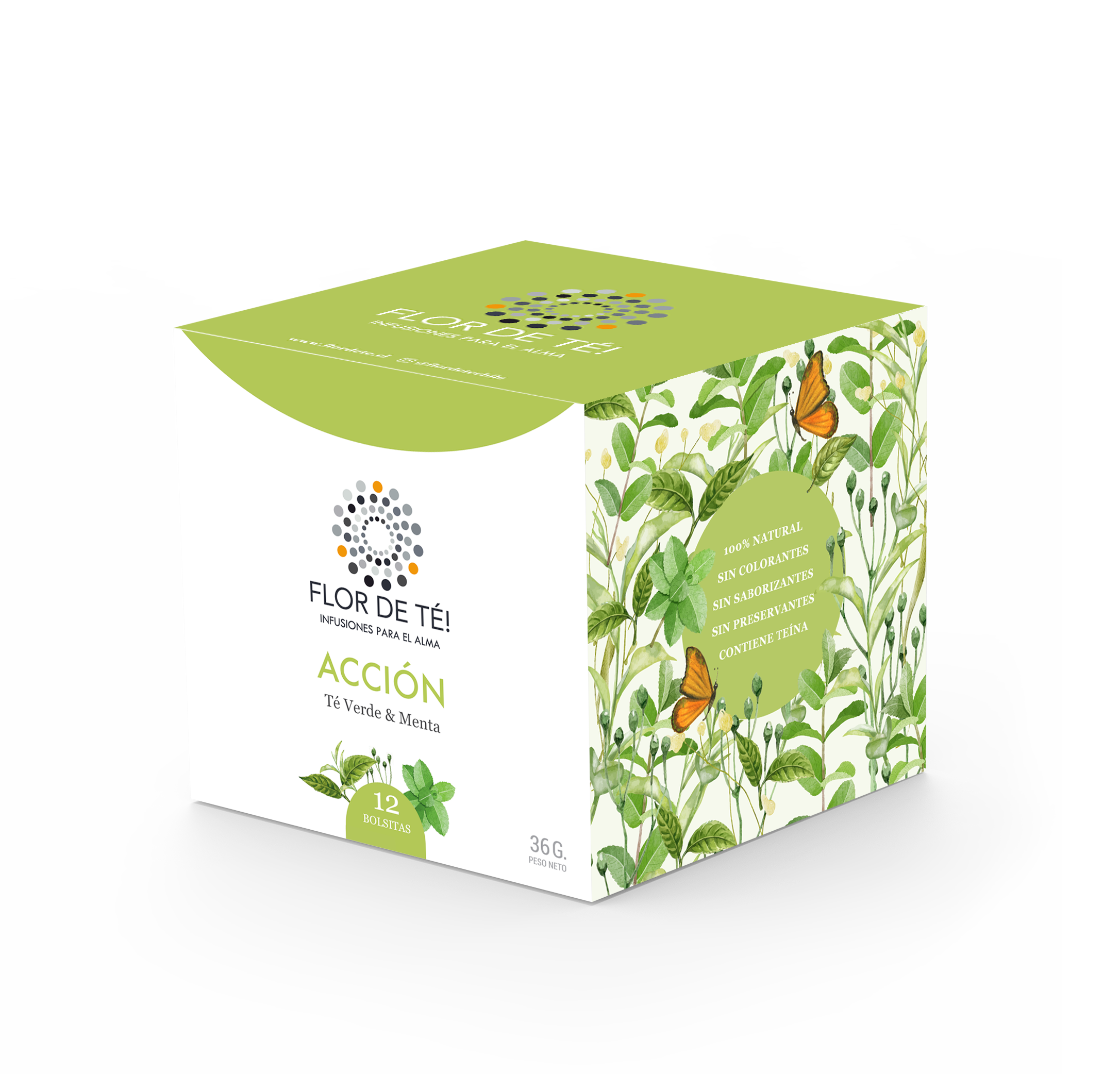 ACCIÓN - Té Verde y Menta.
