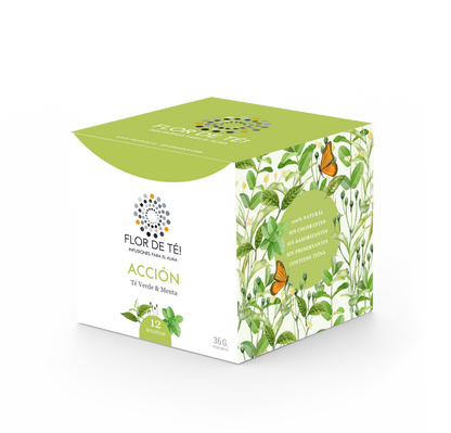 ACCIÓN - Té Verde y Menta.