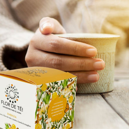 ENERGÍA - Infusión de Lemongrass, Clavo de olor, Limón, Canela y Jengibre.