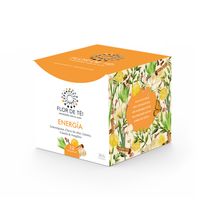 ENERGÍA - Infusión de Lemongrass, Clavo de olor, Limón, Canela y Jengibre.