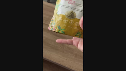 Infusión fría en polvo: Cedrón, Menta y Manzana
